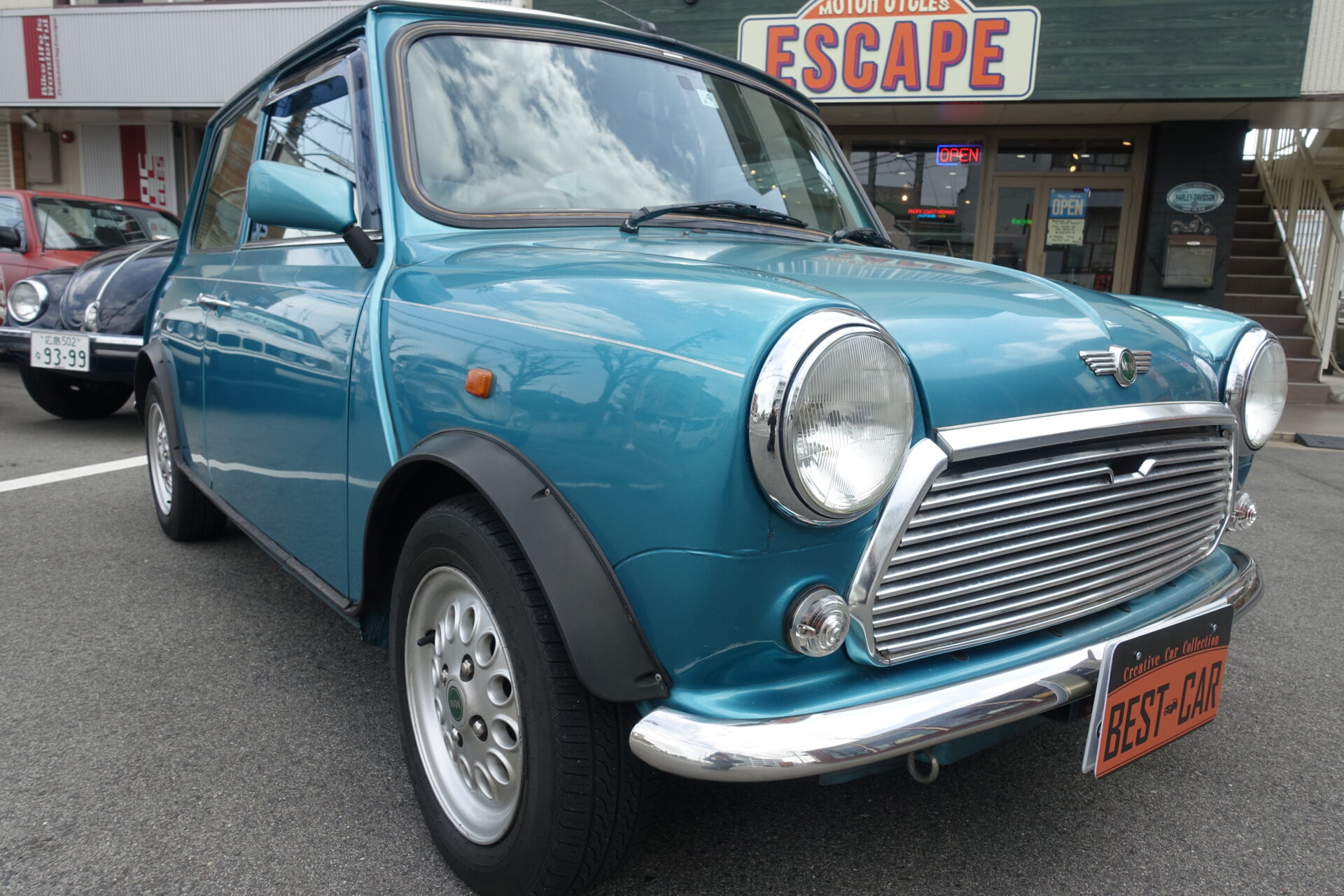 ローバーMINI メイフェア 1,3AUTO ハワイアンブルー 内外装クリーニング済み