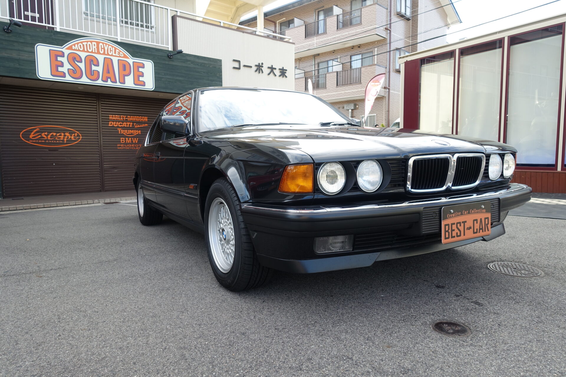 BMW 730i ディーラー車　93y　右ハンドル　BBS15インチ　ATオーバーホール済